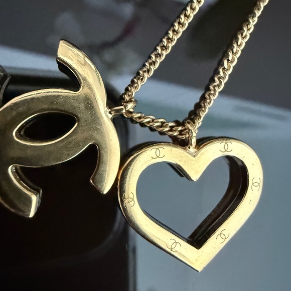 LOT 2003 24K gold plated CHANEL vintage necklace - Picture 4 of 9